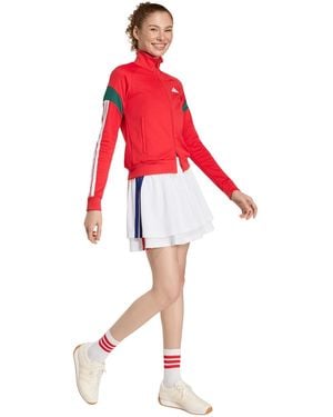 adidas Drawstring House Of Tiro Skirt - Red