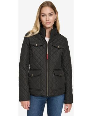 Nautica Solid Quilted Jacket - Black