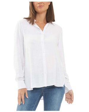 Ripe Maternity Clara Relaxed Button Up Shirt - White