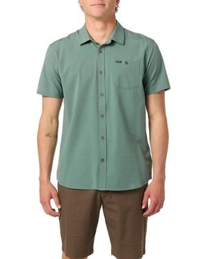 O'neill Sportswear Light Check Hybrid Standard Shirt - Green