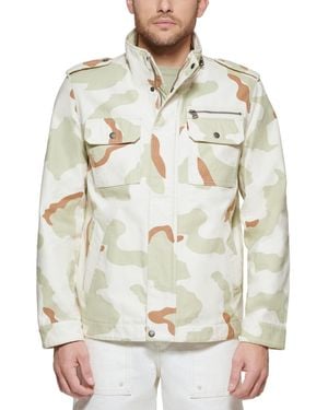 Levi's Washed Cotton Two Pocket Military Jacket - Multicolor