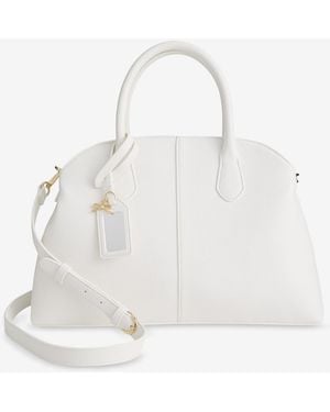 On 34th Robbinn Medium Satchel - White