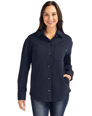 Cutter & Buck Roam Eco Recycled Shirt Jacket - Blue