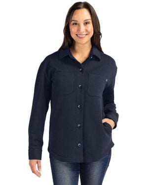 Cutter & Buck Roam Eco Recycled Shirt Jacket - Blue