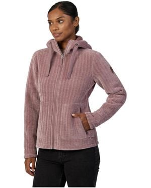 Free Country Chenille Fleece Jacket - Purple