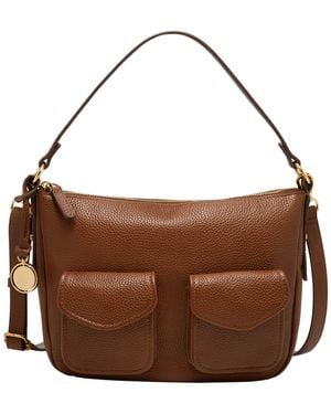 Fossil Jolie Small Cargo Crossbody Bag - Brown