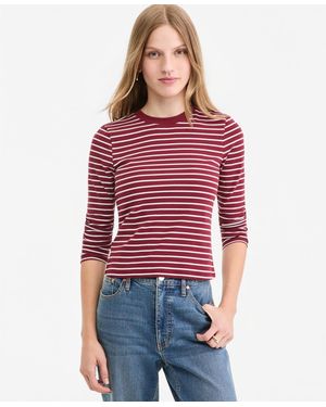 On 34th Long-sleeve Top - Red