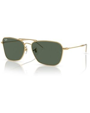 Ray-Ban Caravan Reverse Square Sunglasses - Green