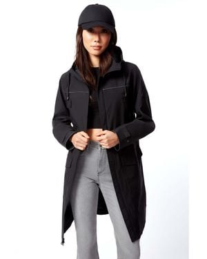 Alpine North Kusawa | Drawstring Raincoat - Black