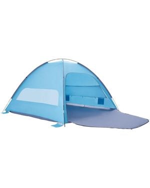 Sevorley 8-person Beach Tent Sun Shelter - Blue