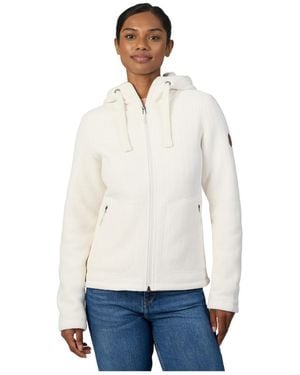 Free Country Chenille Fleece Jacket - White