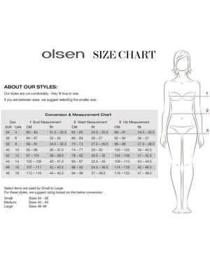 Olsen Lisa Fit Straight Cropped Trouser - White