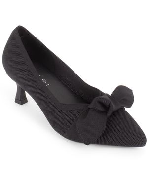 Tahari Limoges Slip-on Pumps - Black