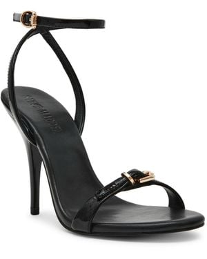 Steve Madden Foxx Two-piece Stiletto Dress Sandals - Black
