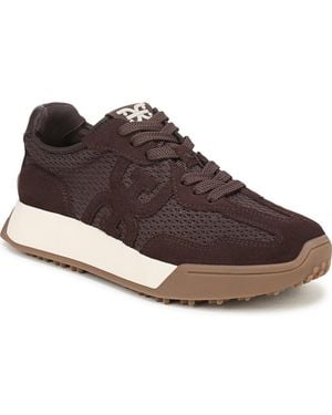 Sam Edelman Langley Mesh Lace-up Sneakers - Brown