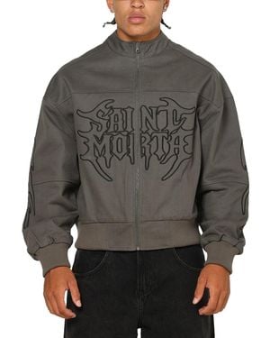 Saint Morta Crested Wing Jacket - Gray