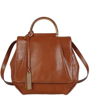 Lodis Judith Medium Leather Backpack - Brown