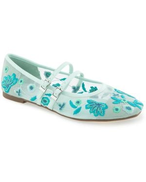 Kenneth Cole Malibu Nites Mary-jane Ballet Flat - Blue