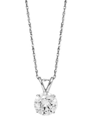 Arabella 14k White Gold Necklace - Metallic