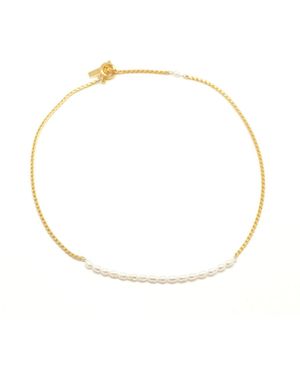 Salty Cali Perle Choker - Natural
