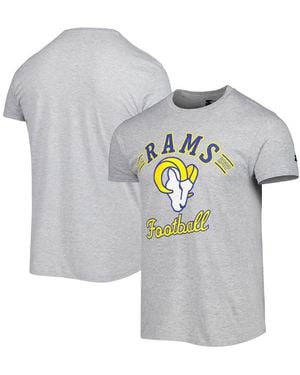 Starter Heathered Los Angeles Rams Prime Time T-shirt - Gray
