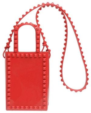 Carmen Sol Mini Shoulder Bag - Red