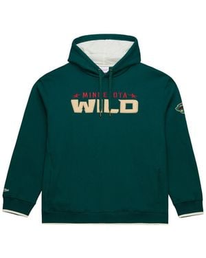 Mitchell & Ness Minnesota Wild Team Legacy Hoodie - Green