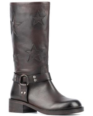 Vintage Foundry Mathilde Mid Calf Boots - Brown