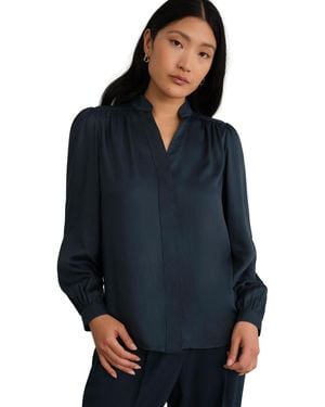 Hobbs Marylise Jersey Midi Dress - Blue