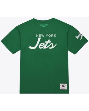Mitchell & Ness New York Jets Head Coach Graphic T-shirt - Green