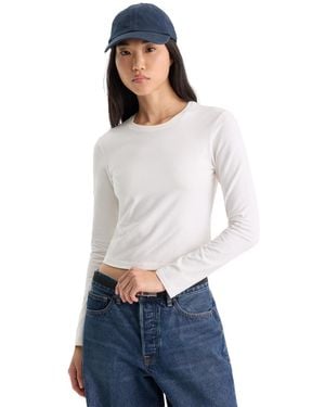 GOOD AMERICAN Long-sleeve Baby T-shirt - White