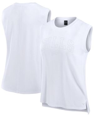Fanatics Buffalo Bills Studio Gym Tank Top - White