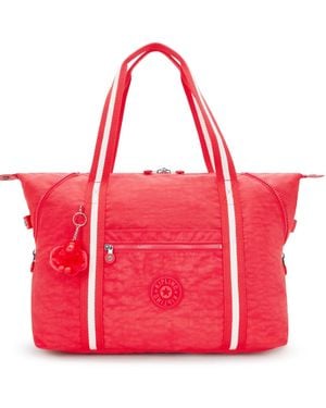 Kipling Art M Tote - Red