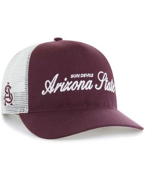 '47 And Arizona State Sun Devils Contemporary Basics Foundation Trucker Hitch Adjustable Hat - Purple