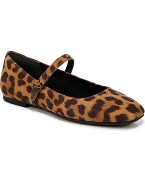 Vionic Alameda Mary Jane Flats - Brown