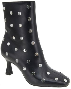 BCBGMAXAZRIA Thiya Stud Booties - Black