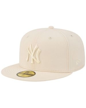 KTZ New York Yankees Color Pack 59fifty Fitted Hat - Natural