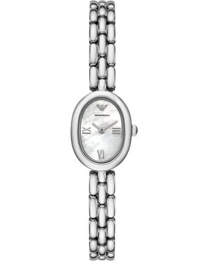 Emporio Armani Two-hand Stainless Steel Watch - Metallic