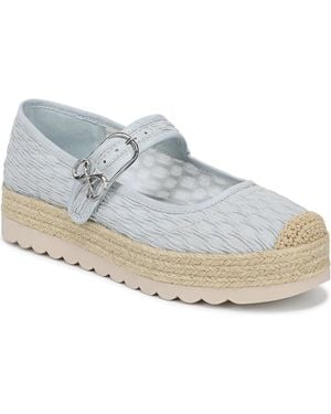 Sam & Libby Isla Mary Jane Espadrille Flats - White