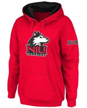Stadium Athletic Northern Illinois Huskies Big Logo Pullover Hoodie - Red