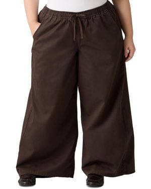 Levi's Plus Size Essential Wide-leg Pants - Brown