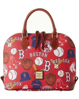 Dooney & Bourke Boston Red Sox Game Day Zip Satchel Bag
