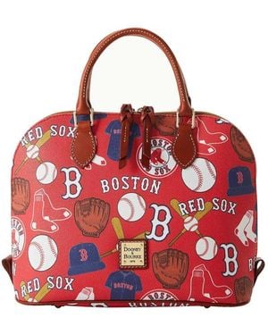 Dooney & Bourke Boston Red Sox Game Day Zip Satchel Bag