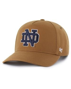 '47 X Carhartt And Notre Dame Fighting Irish Hitch Adjustable Hat - Brown