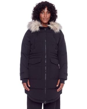 Alpine North Ukon | Drawstring Winter Parka - Blue