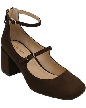 On 34th Tonii Mary Jane Ankle-strap Pumps - Black