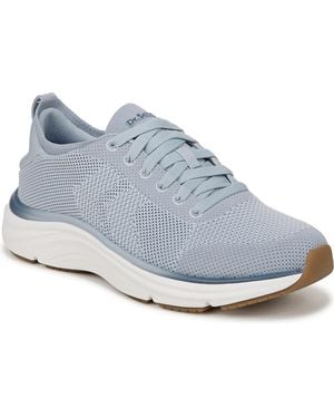Dr. Scholls Feel Support Washable Lace Up Sneakers - Blue