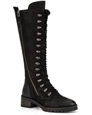 Vintage Foundry Henrietta Tall Boots - Black