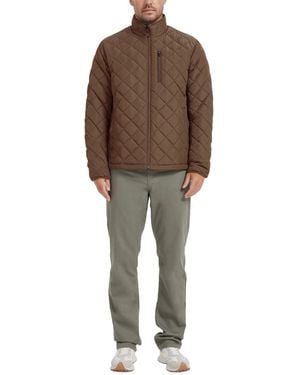 Hawke & Co. Diamond Quilted Heritage Jacket - Multicolor