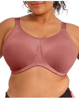 Elomi Energise Underwire Sports Bra - Red